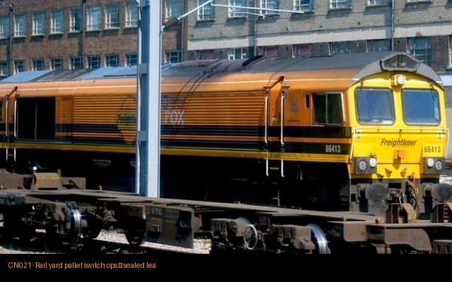 Rail yard pallet switch ops — sealed leak