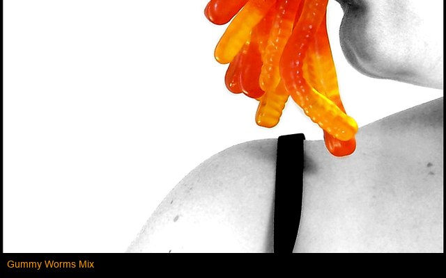 Gummy Worms Mix