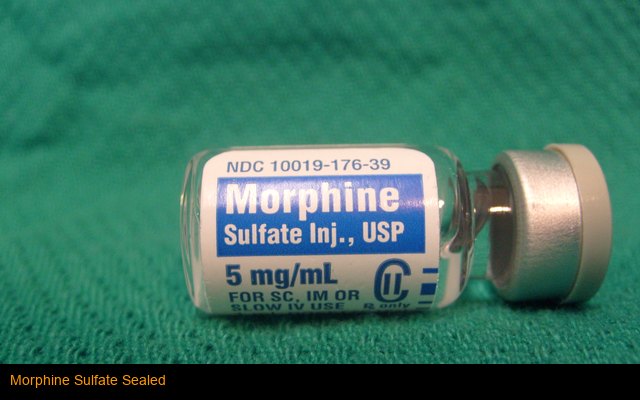 Morphine Sulfate Sealed