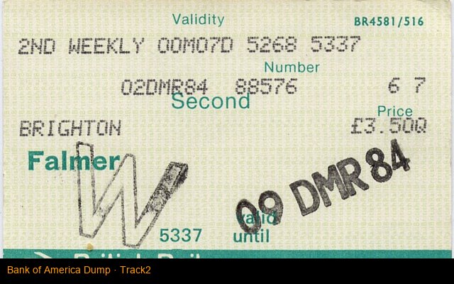 Bank of America Dump · Track2