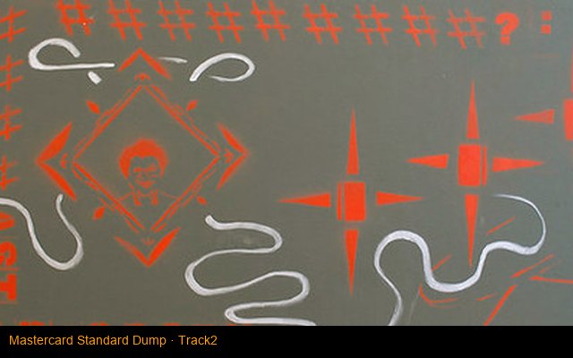 Mastercard Standard Dump · Track2