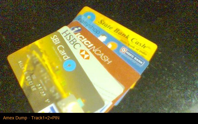 Amex Dump · Track1+2+PIN