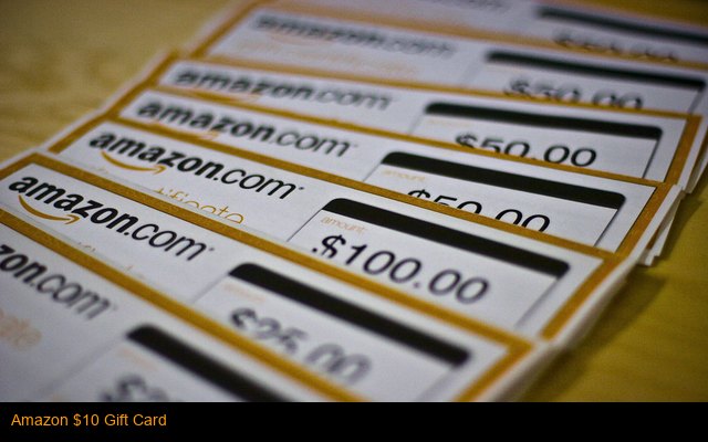 Amazon $10 Gift Card