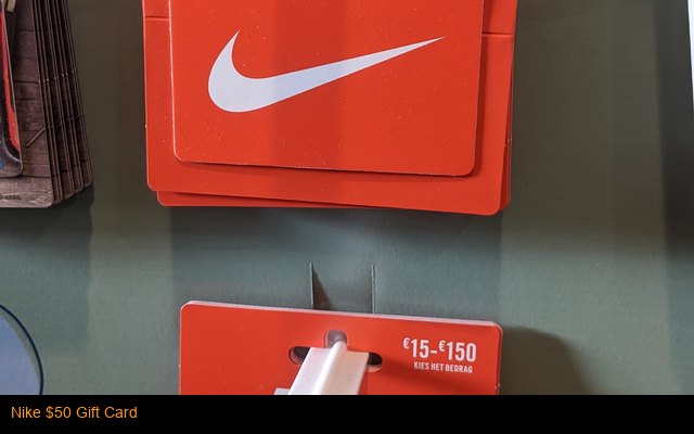 Nike $50 Gift Card