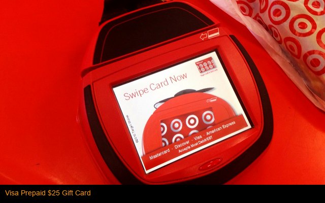 Visa Prepaid $25 Gift Card