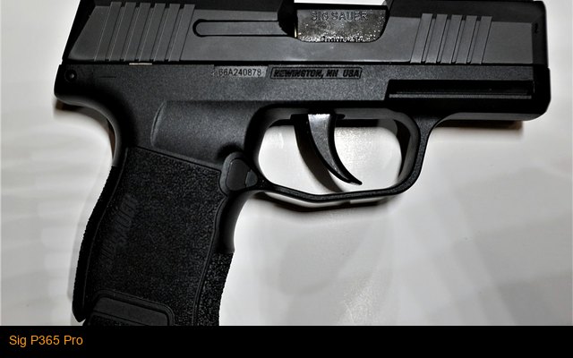 Sig P365 Pro