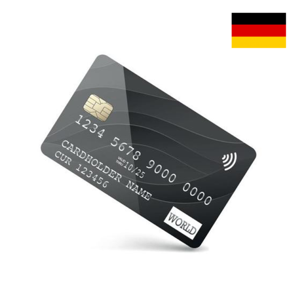Non VBV Fresh Sniffed Business CVV || Germany