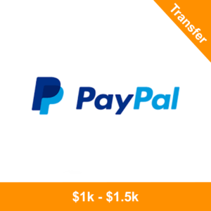 PayPal Transfer | $1k - $1.5k